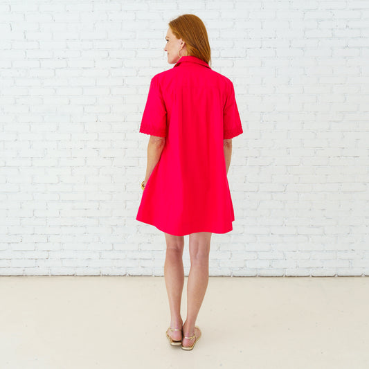 PENNY DRESS IN RED