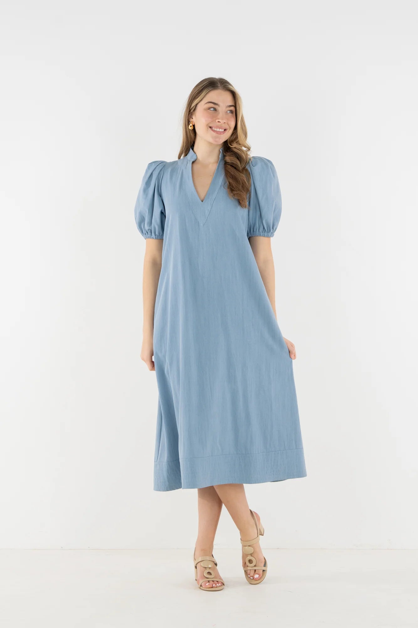 DENIM HAMPTON DRESS