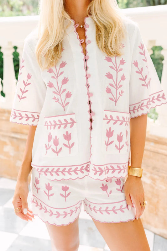 ORCHID STERLING BLOUSE