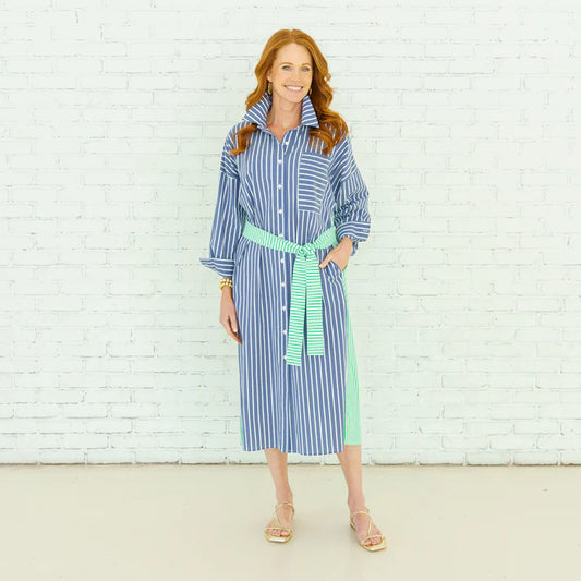 LIBBY STRIPE DRESS