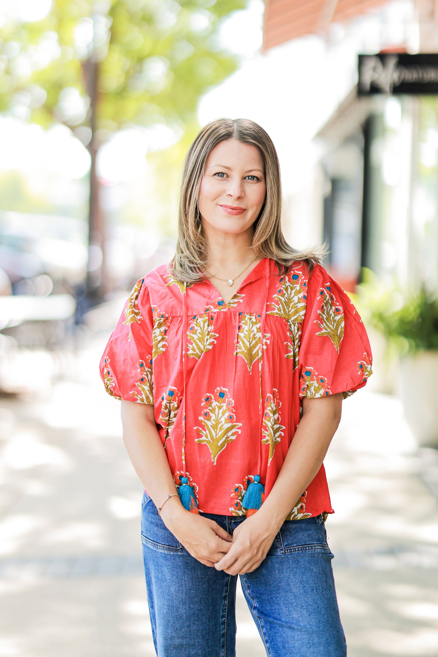 RED IN ENVY TOP