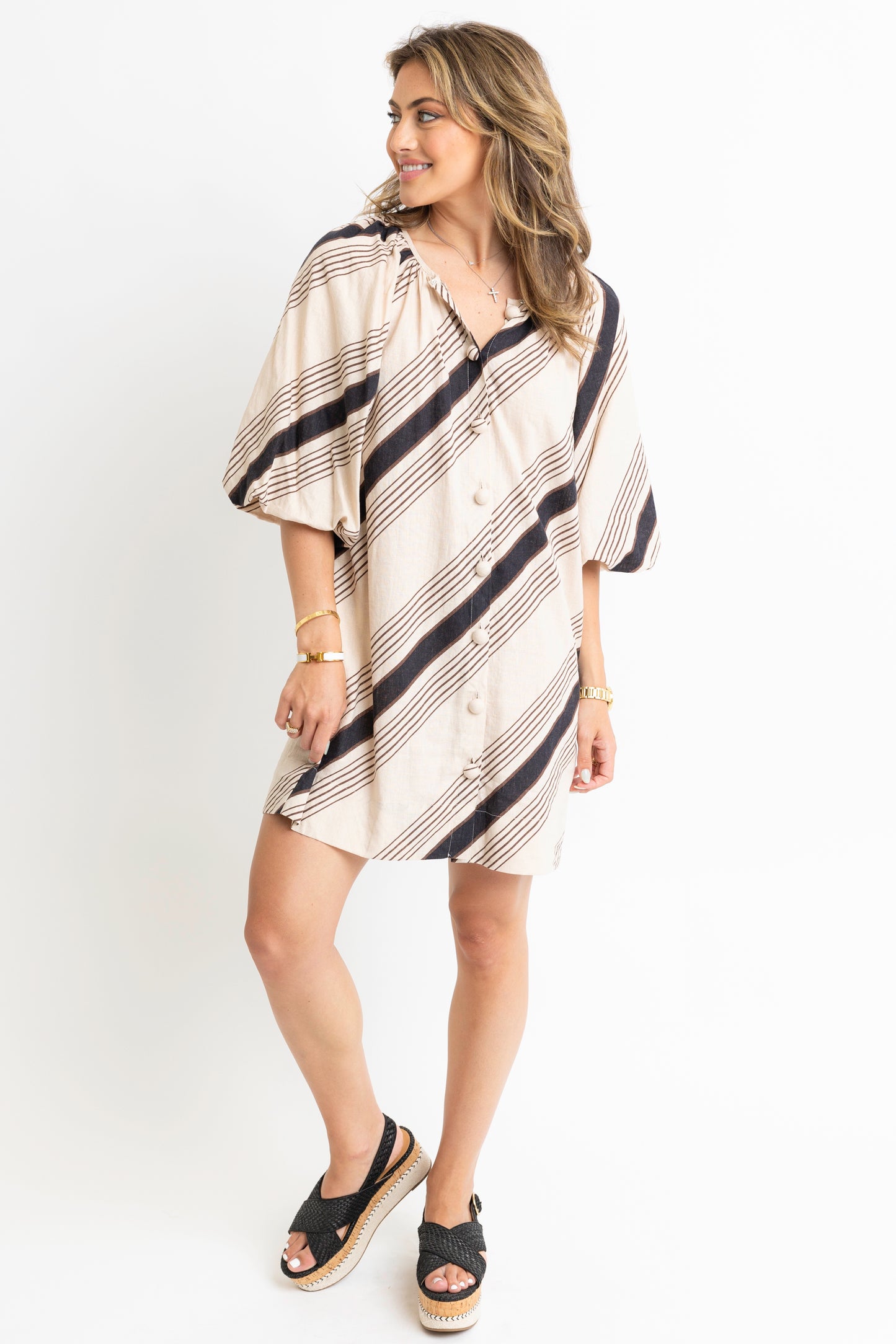 TAUPE IT OVER DRESS