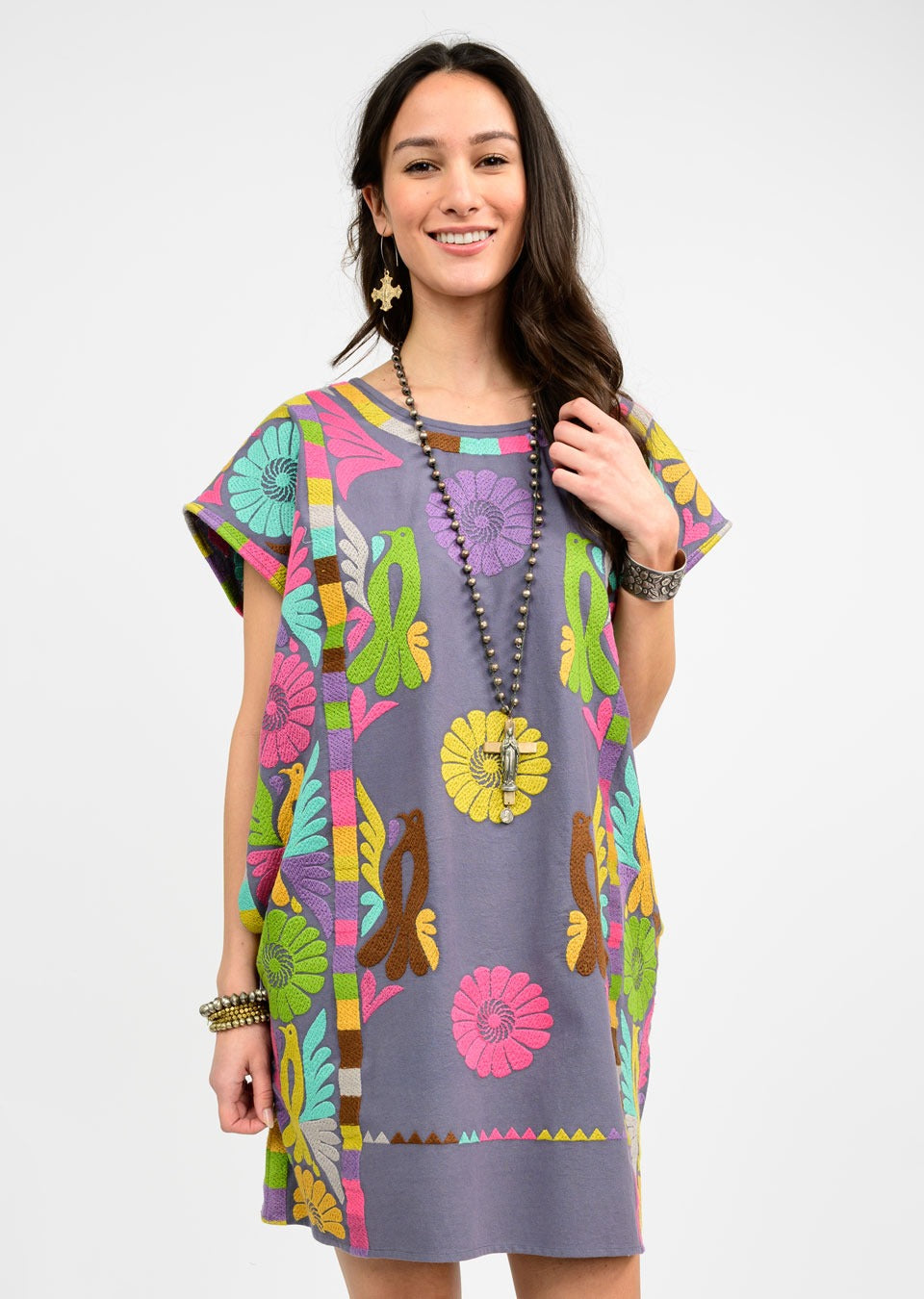 FRANCESCA GRAY DRESS