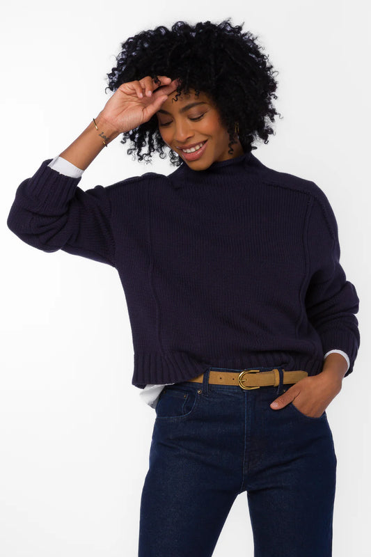 GOODWIN SAPPHIRE SWEATER