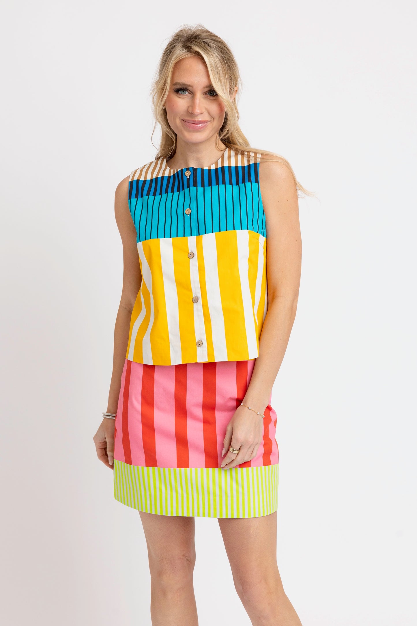 HYPE STRIPE SKIRT