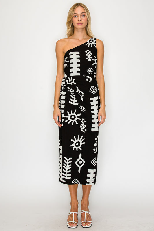 PAROS GEOMETRY DRESS