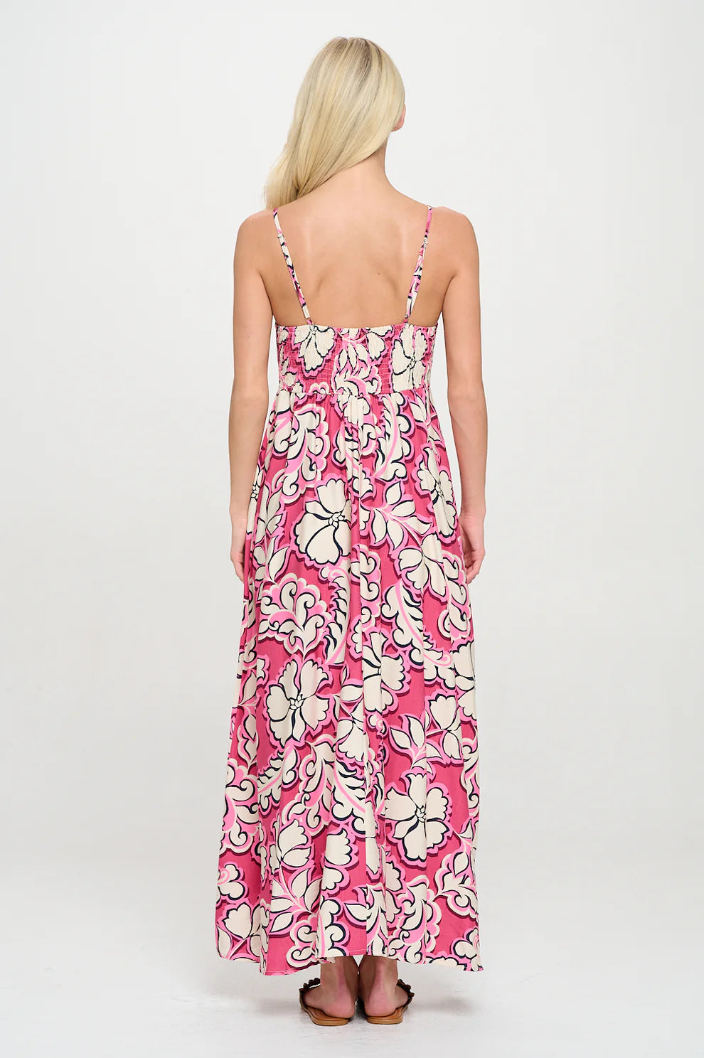 ROSY BLOOM MAXI DRESS