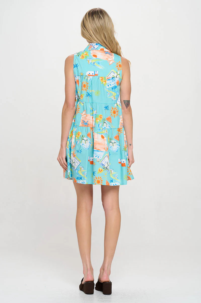 ESCAPE SHIRT DRESS