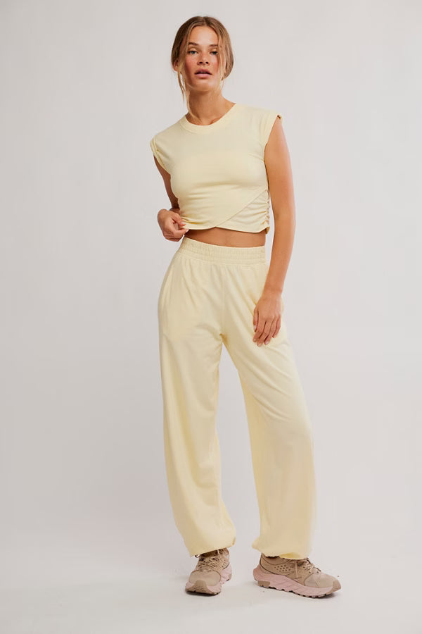 HOT SHOT SUNLIT YELLOW SET FREE PEOPLE