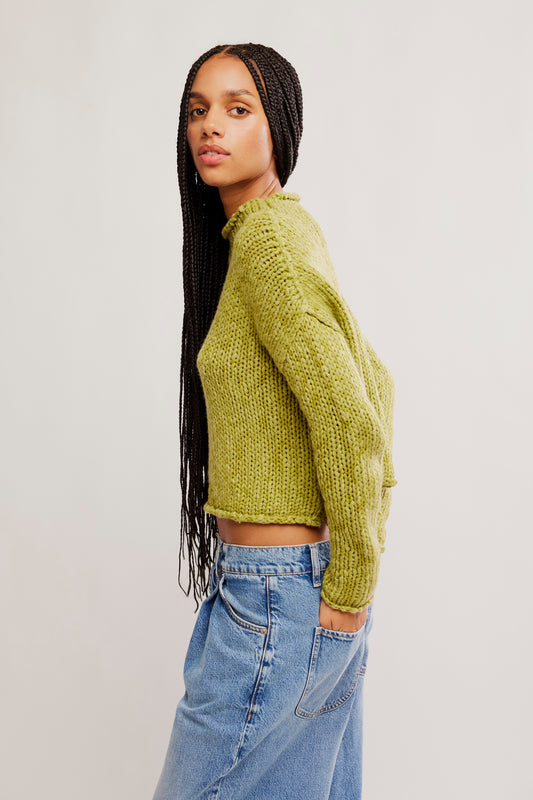 OPAL SWEATER IN FRESH SPROUTS