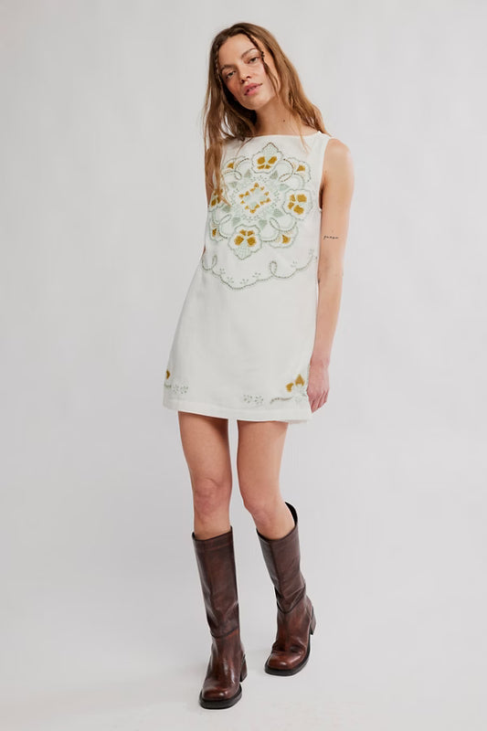 ELECTRIC GARDEN MINI DRESS