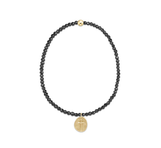 SILVER HEM INSPIRE BRACELET