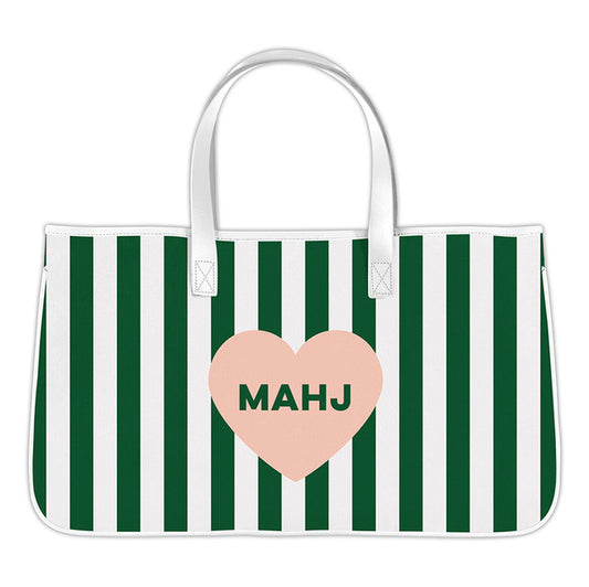 MAHJONG CANVAS TOTE