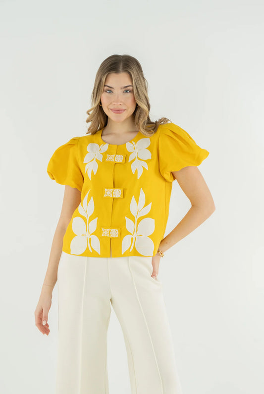 GOLDEN HOUR ISABELLA TOP