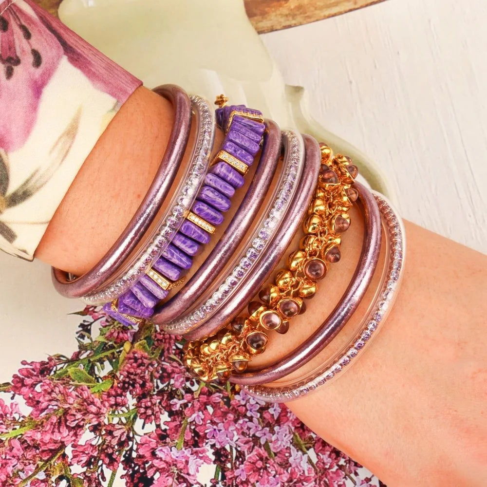 CHAROITE TABLET BRACELET