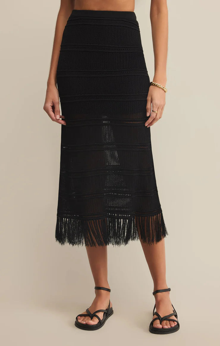 FLYNN MIDI SKIRT