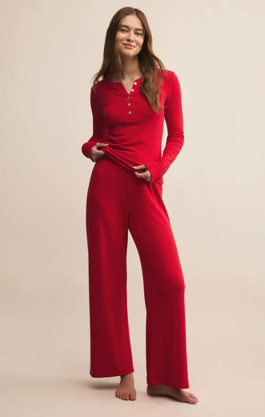 POINTELLE LONG SLEEVE PJ