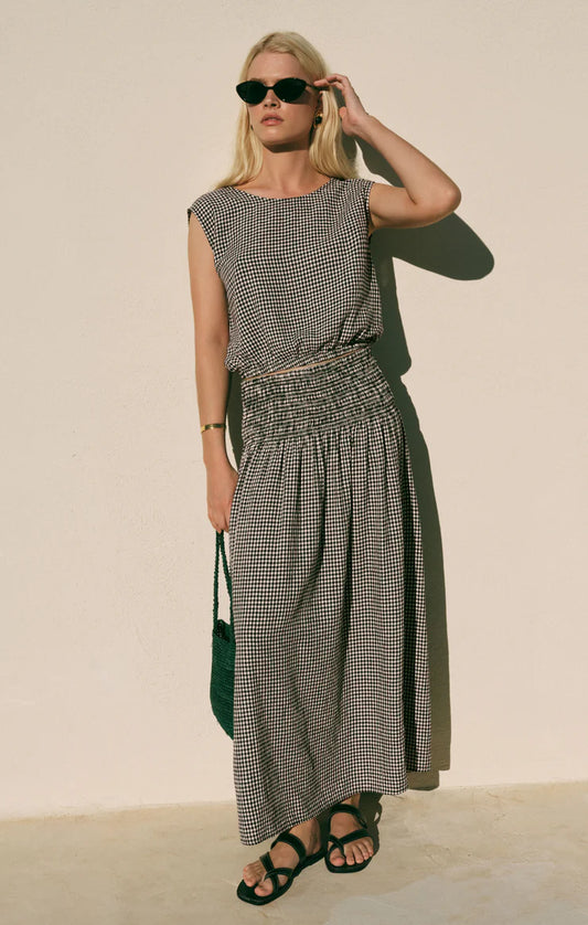 GINGHAM BROOKE SKIRT