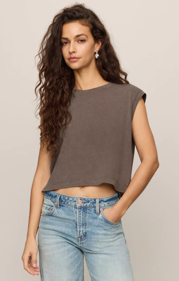 PEBBLE COAST FLEX MUSCLE TEE