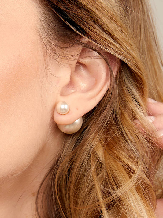 TAKES TWO PEARL EARRINGS