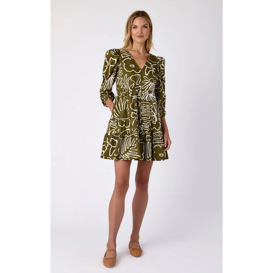 BISSY DRESS IN FLORAL STUDIES
