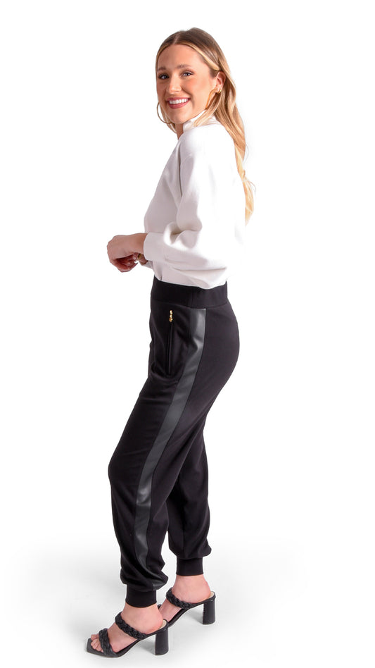 BLACK PONTE JOGGER
