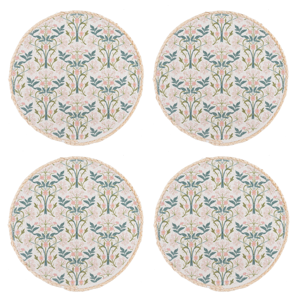 FLORAL PLACEMAT SET
