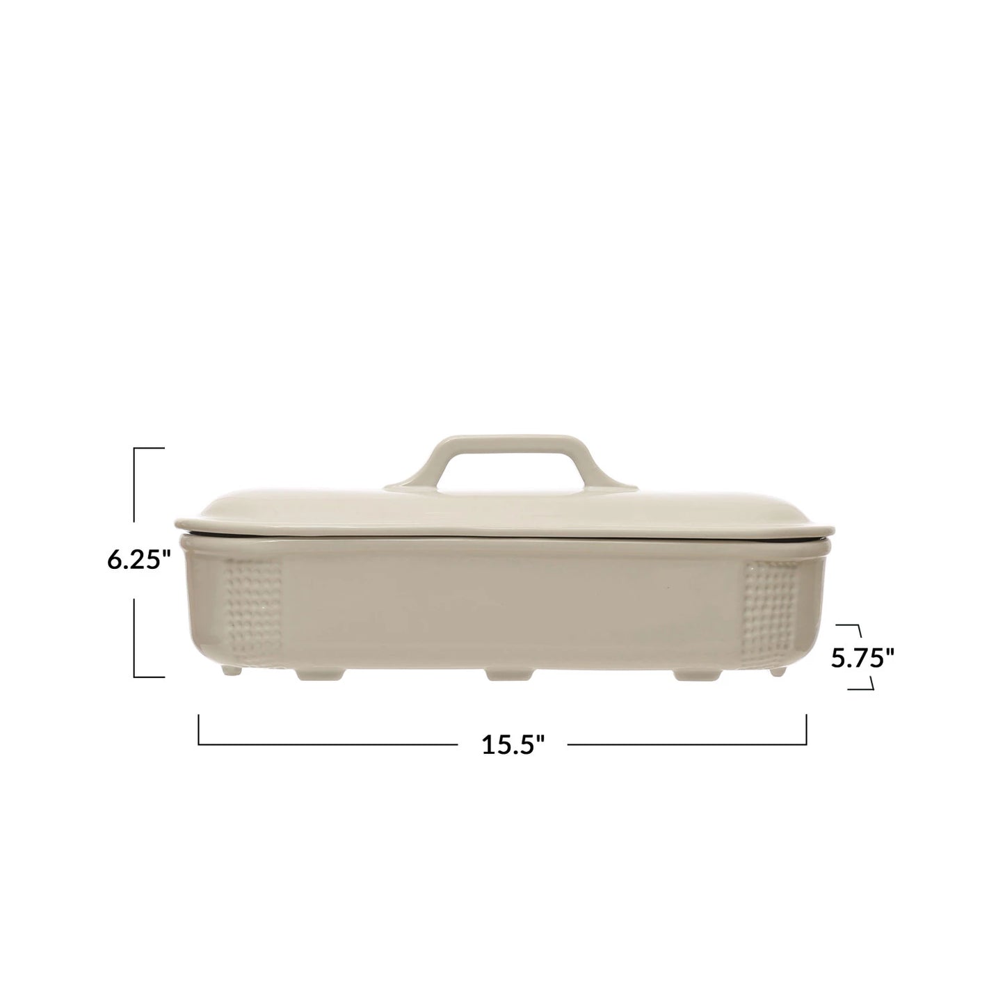 2 QUART OVAL BAKING DISH