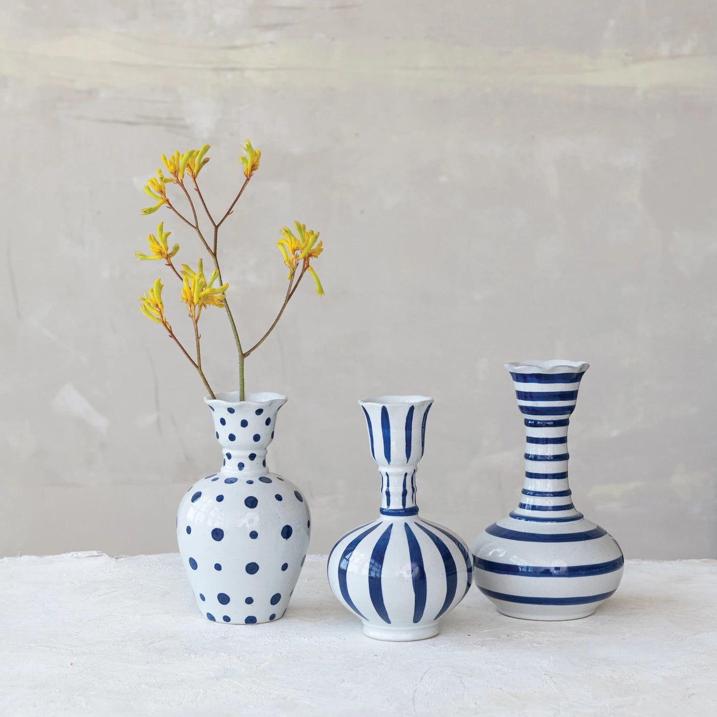 MEADOW HAND PAINTED VASE