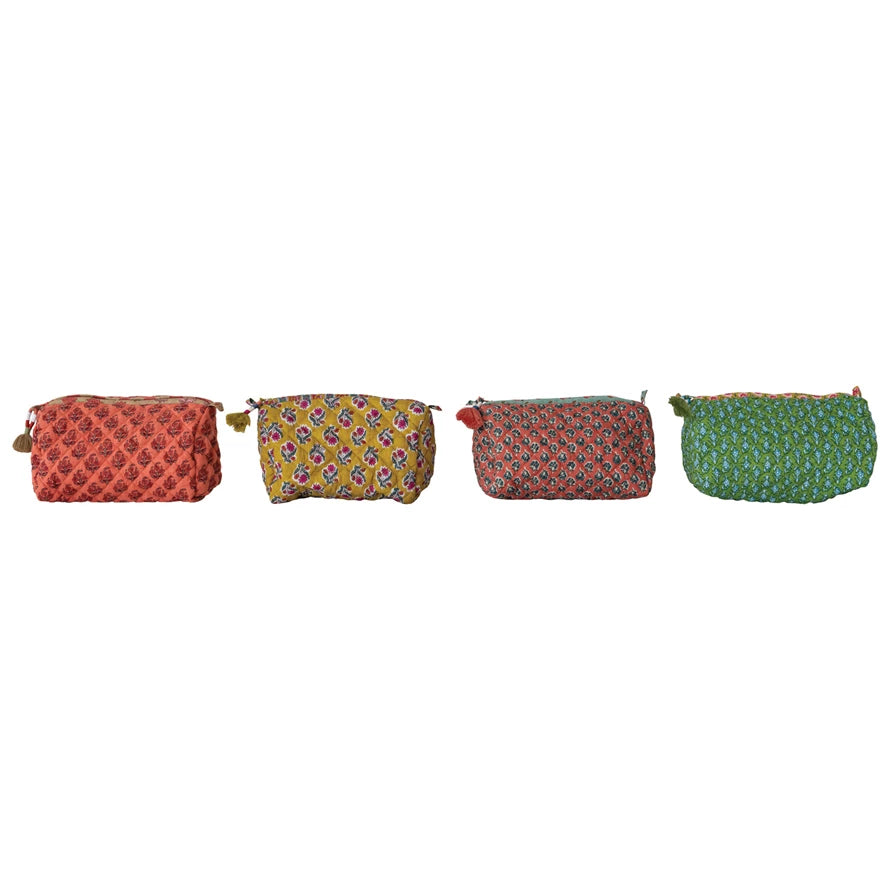 COTTON VOILE ZIP POUCH