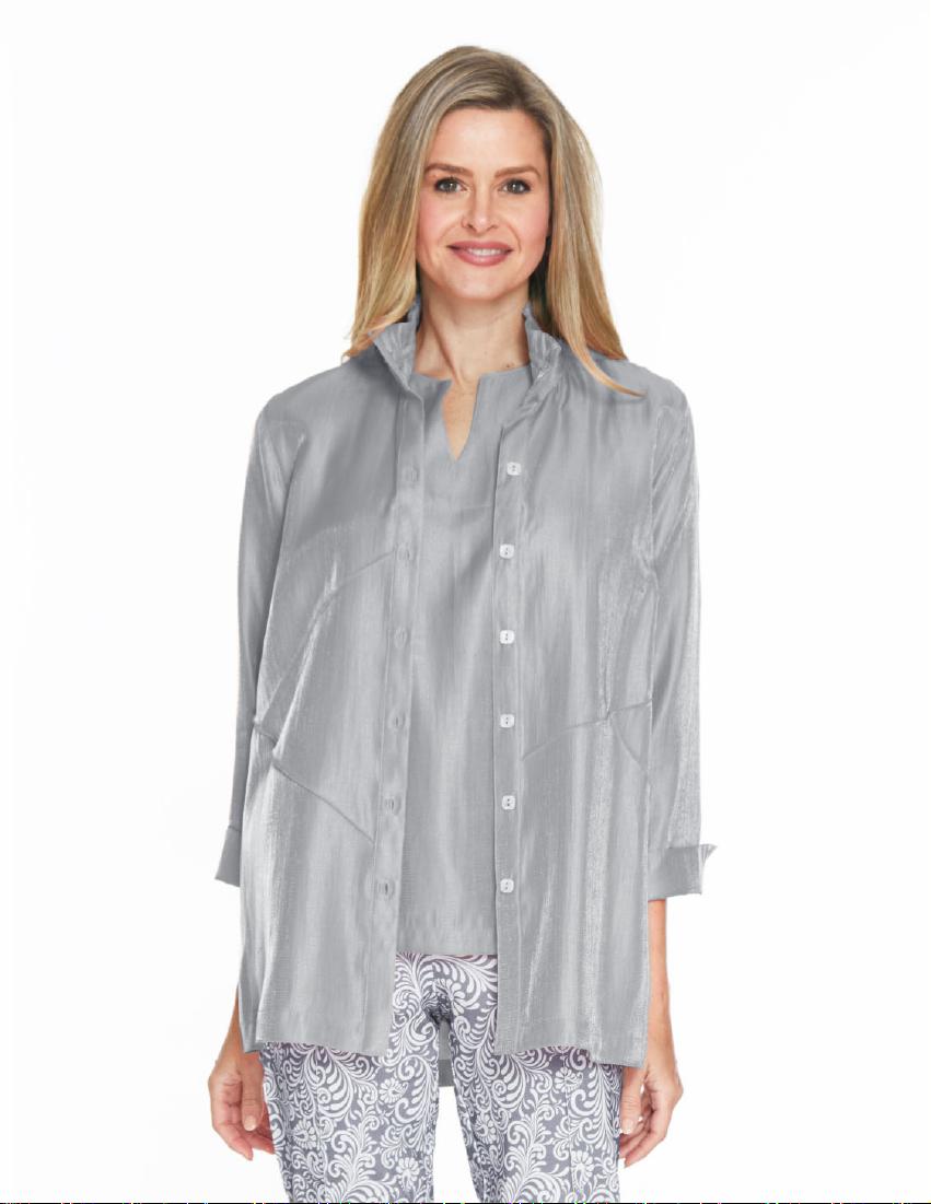 SEAM SHIMMER SHIRT