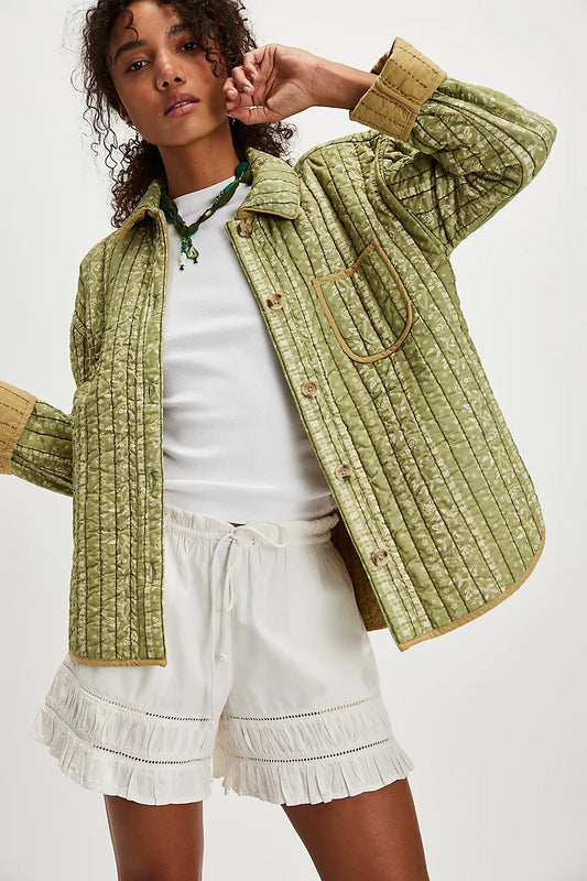 ALEXIE JACKET IN OLIVE