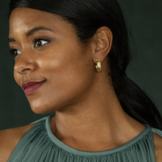 CLEOPATRA CLASSIC SMALL HOOP