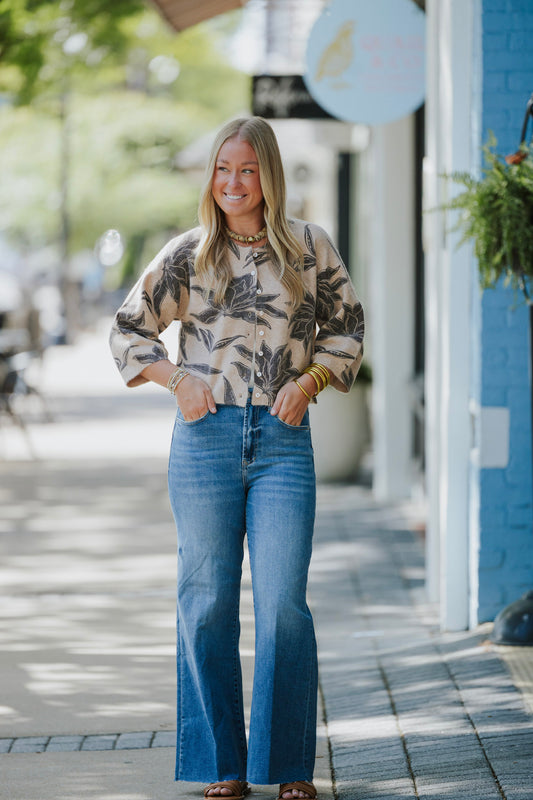 VALOR FLORAL CARDIGAN