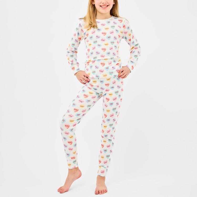 CHILD VALENTINES PAJAMAS