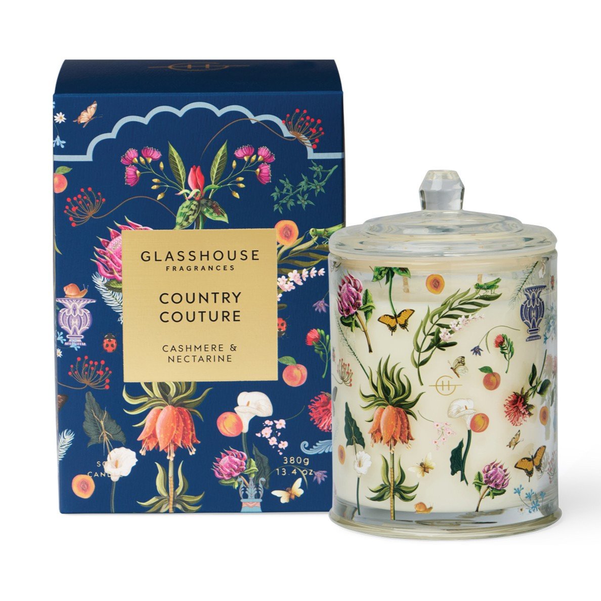 GLASSHOUSE LIMITED COUNTRY COUTURE MOTHERS DAY CANDLE