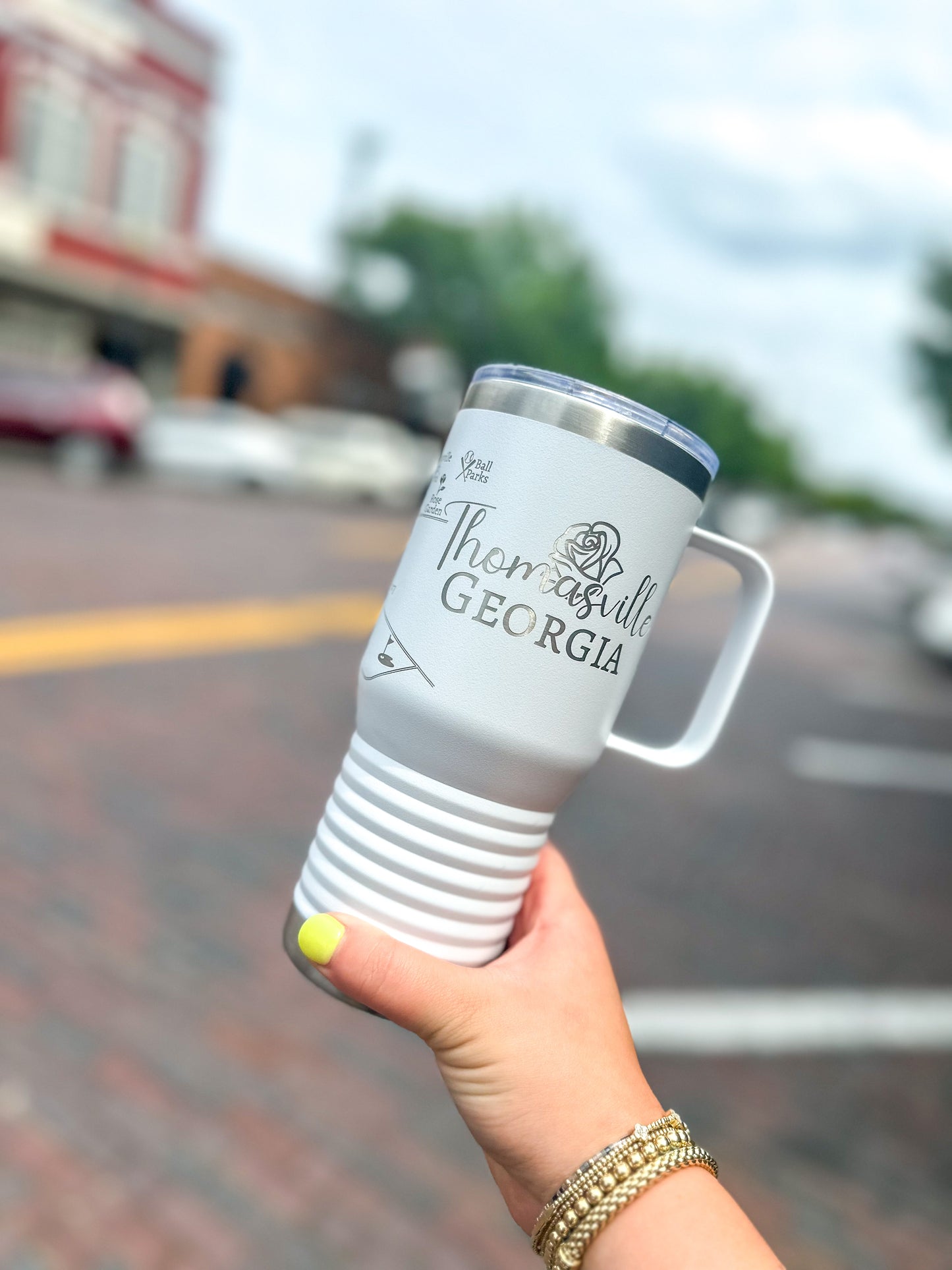 THOMASVILLE MAP TUMBLER