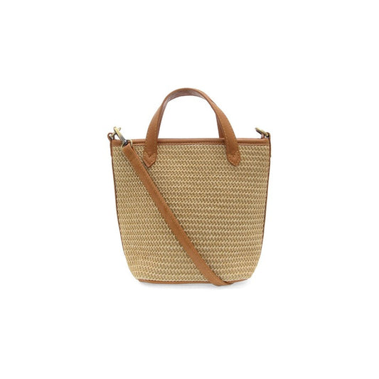 MINI BUCKET STRAW BAG