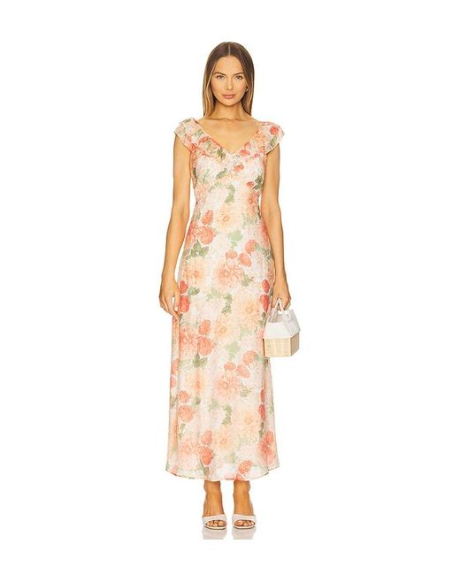 AIDA FRILL MAXI DRESS