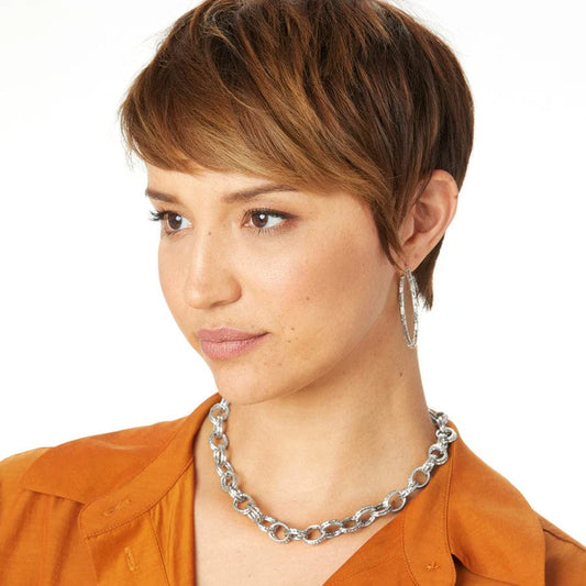 PEBBLE LINK NECKLACE