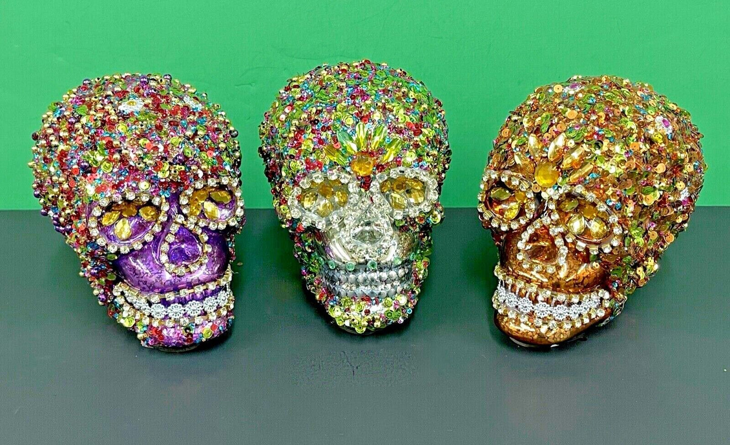 SEQUIN SKULL
