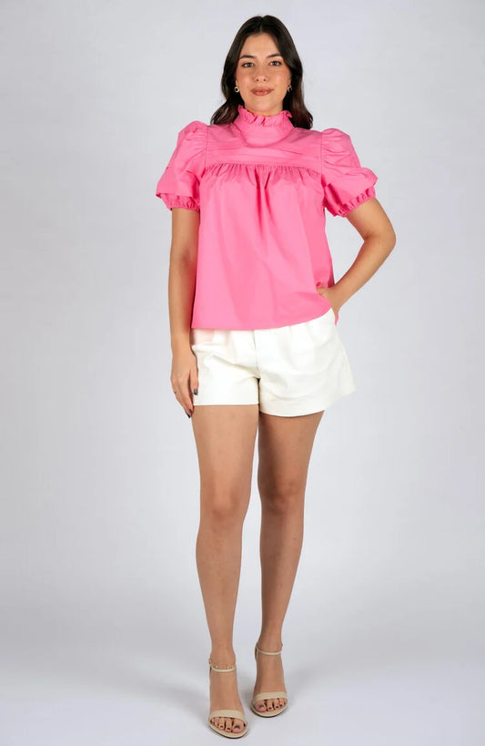 TAFFY PINK BRODY TOP
