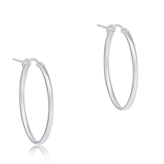 ENEWTON STERLING HOOP EARRINGS