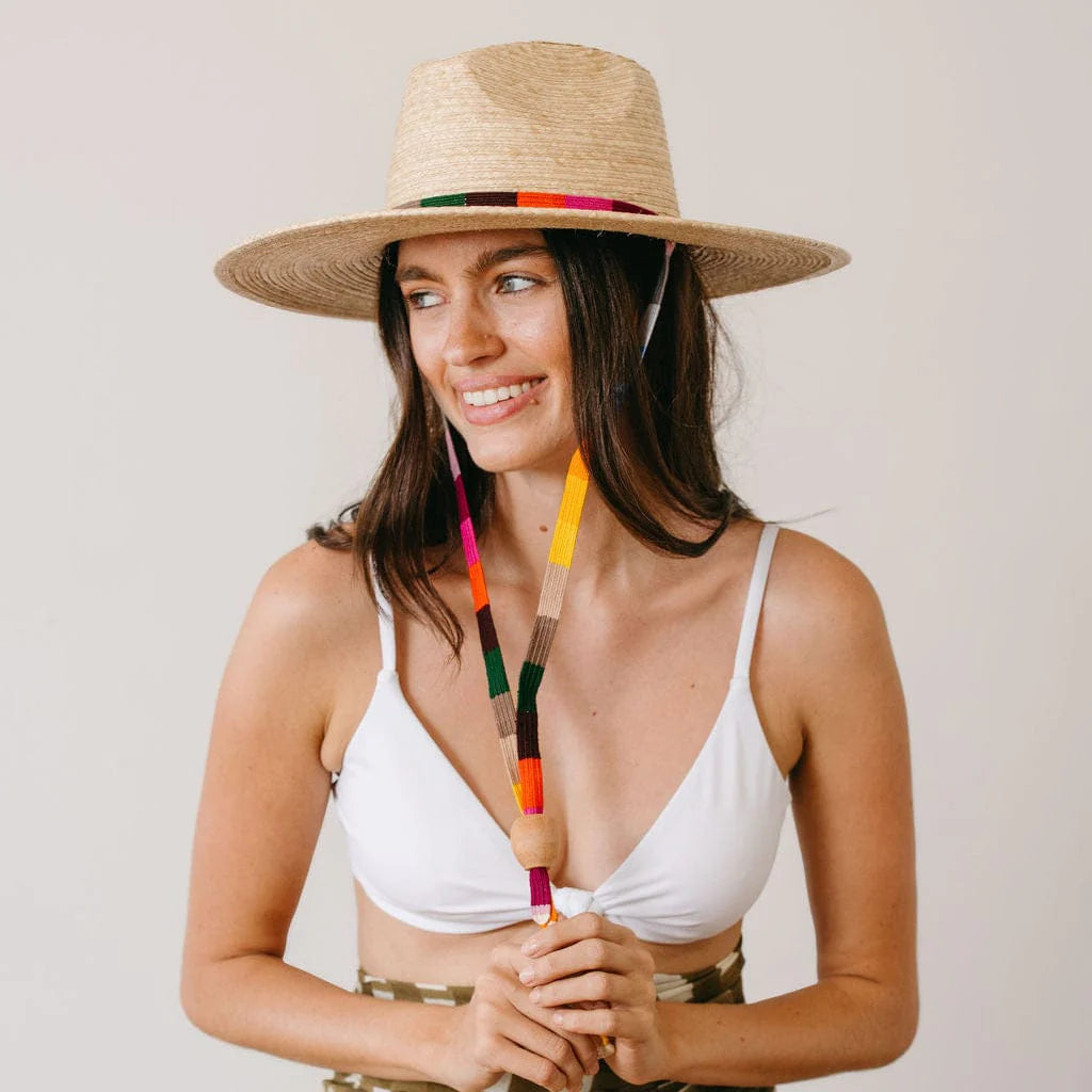 SUNSHINE TIENDA NATURAL RANCHER PALM HAT