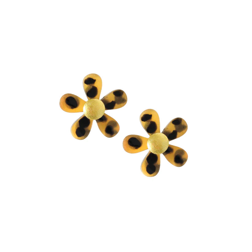 TORTOSIE FLOWER EARRING