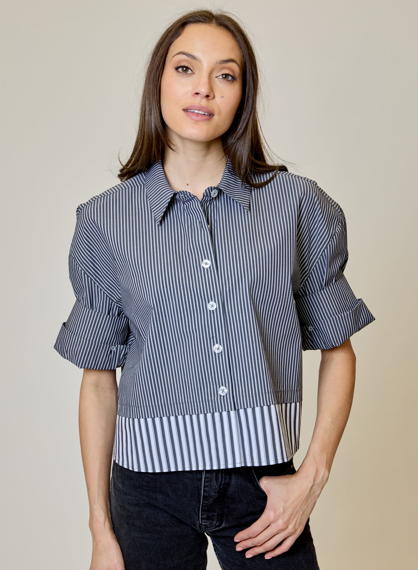 MULTI STRIPE SHIRT