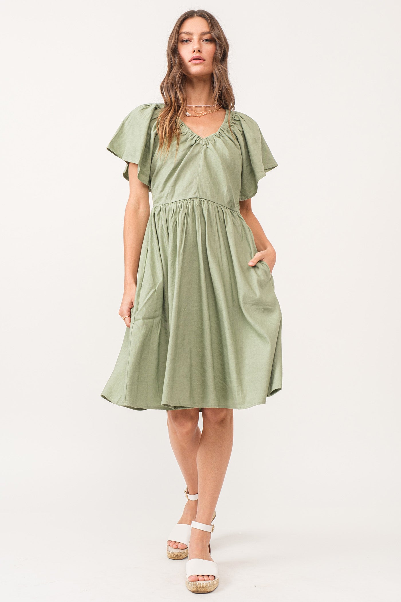 EUCALYPTUS SAGE DRESS