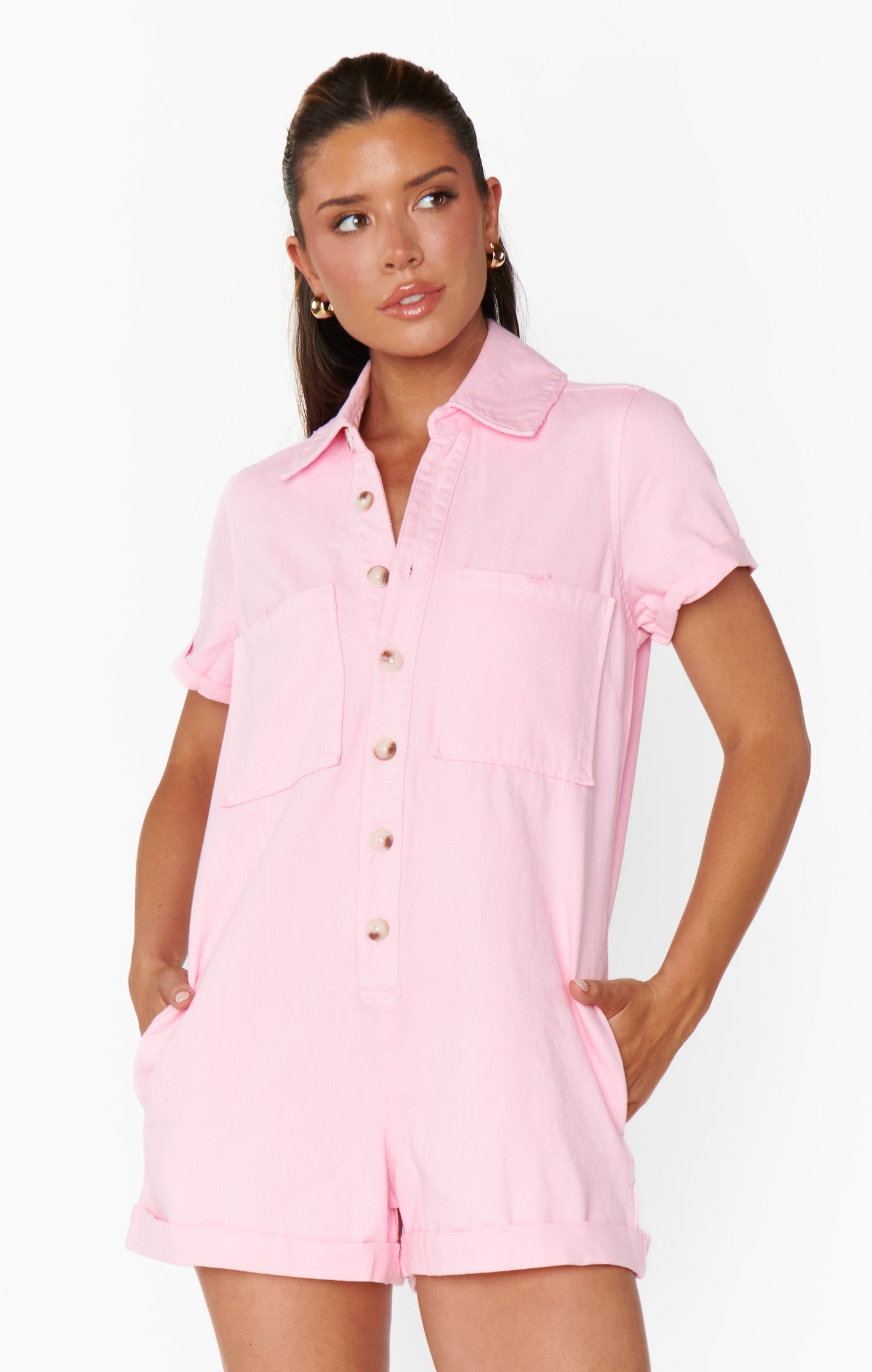 RANGER ROMPER IN PINK