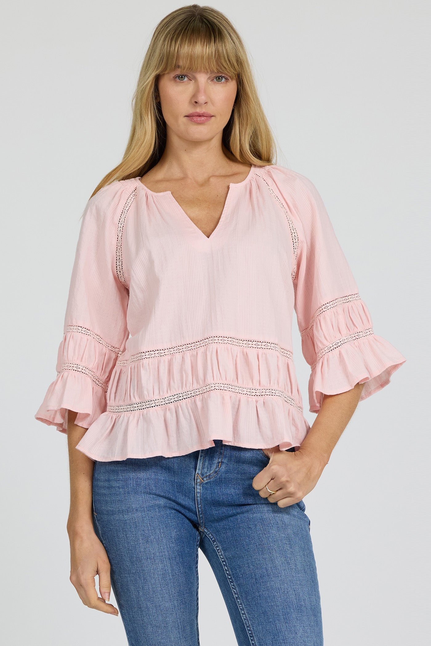 SYBIL PEPLUM TOP