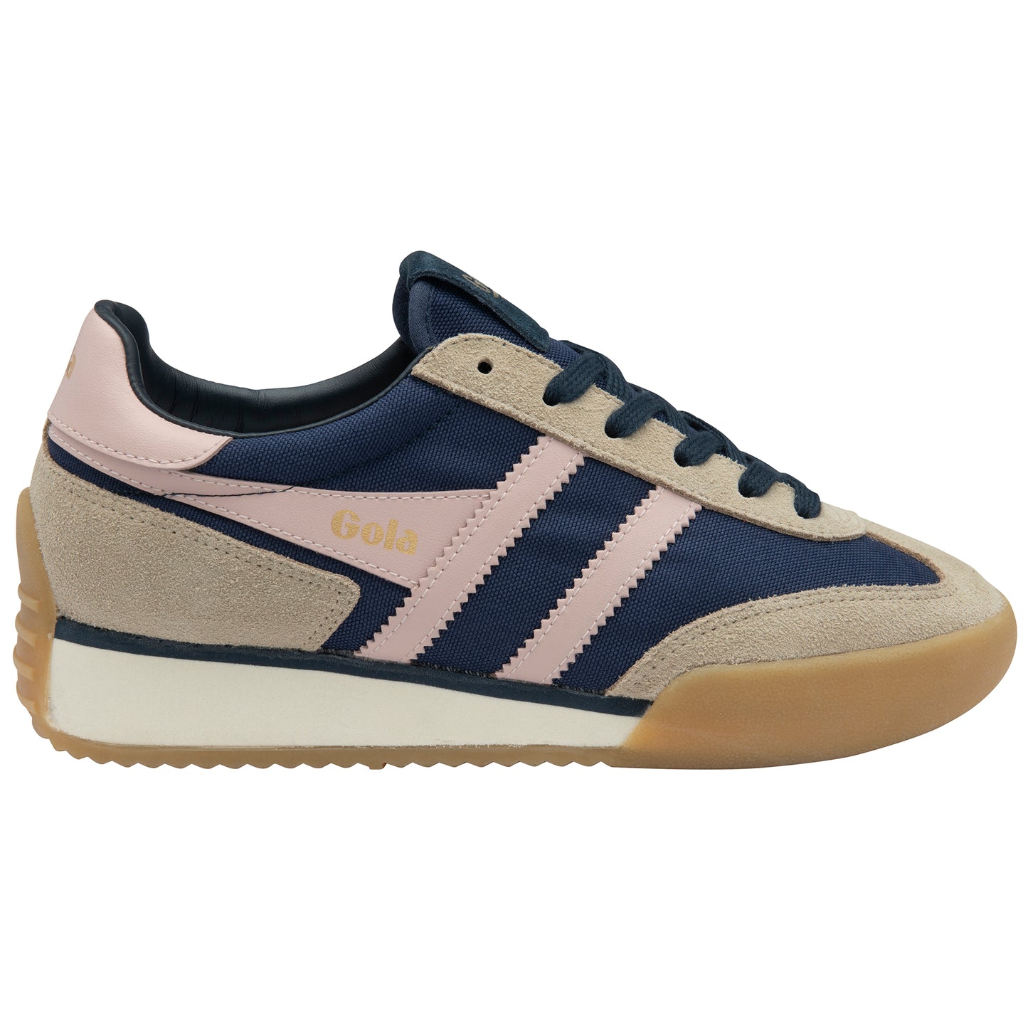 GOLA PACER SNEAKER IN NAVY/BONE/CHALK